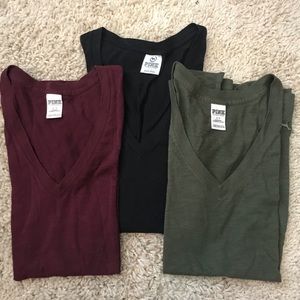 VS v-neck T-shirt bundle